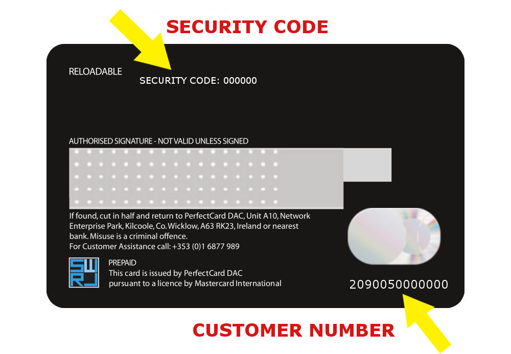 Register A New Prepaid Credit Card Swirl