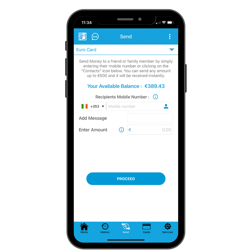 How to send money via the SWIRL App to Family & Friends!