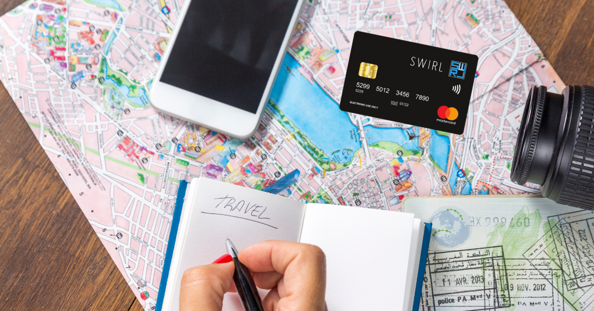 Book your next trip away with SWIRL Card!