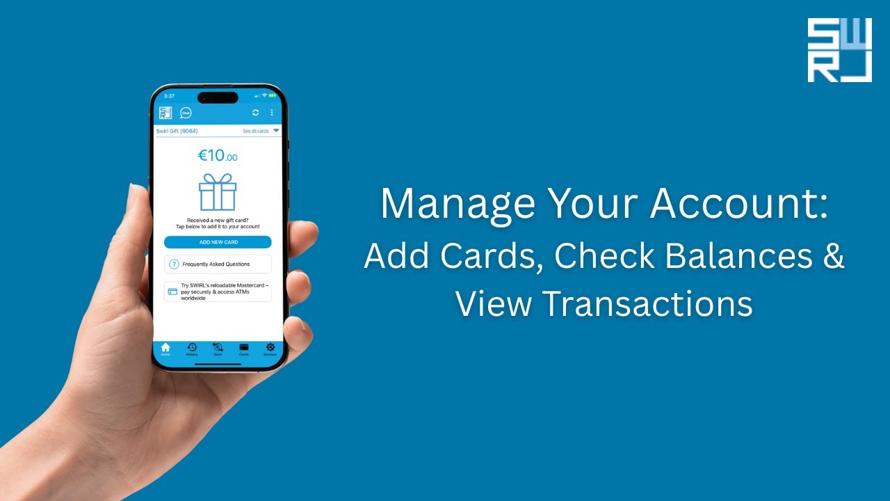 Add a New Card, View Balance & Transactions - Existing Customer Guide - How To Videos