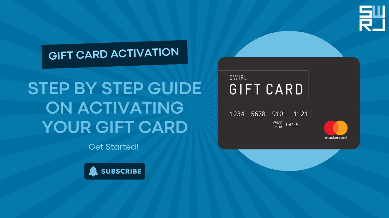 How to Activate Your Gift Card
