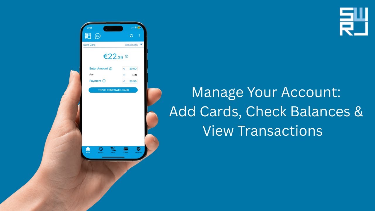 Existing Customer Guide- Add a New Card, View Balance and Transactions