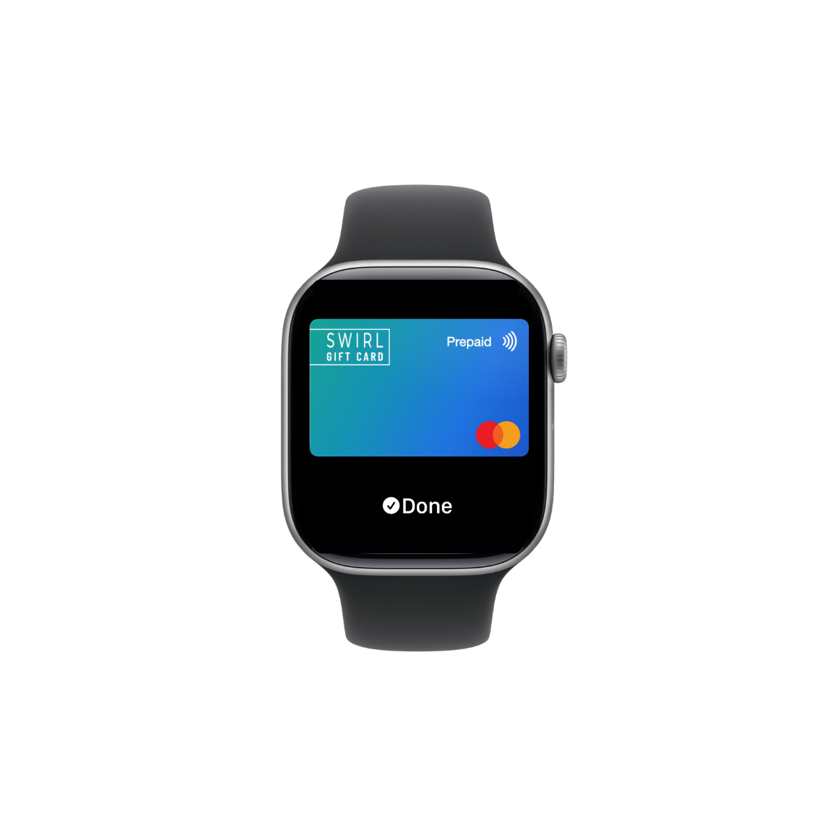 Apple Watch payment completed confirmation